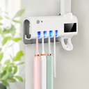 PureGuard™ Esterilizador UV de Cepillos con Dispensador de Pasta