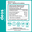 Deos™ Desodorante Frescura Corporal Interno con Menta y Clorofila — 60 Cápsulas