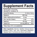 Gomitas de Melatonina con MSM y Vitamina D3 — 60 Gomitas